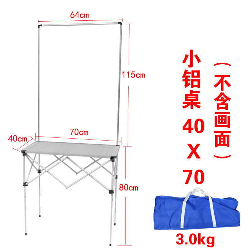 Mesa de aluminio de lujo