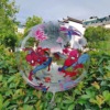 Internet celebrity printing transparent wave ball double -sided printed wave ball wedding festival party supplies