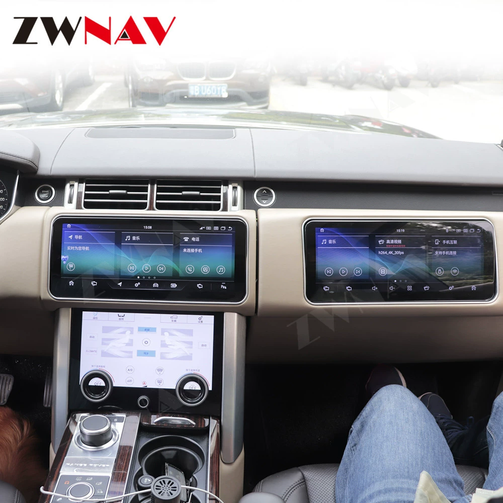 Применимо к исполнительным видам спорта Land Rover Android 13, модифицированный изогнутый экран Qualcomm, откидной 12,3-дюймовый экран второго пилота