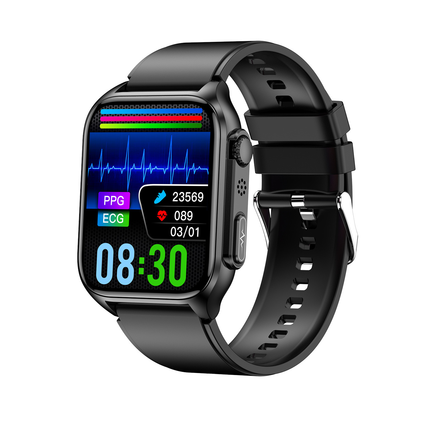 2024 new TK12 smart watch ecg electrocardiogram detection watch cross-border foreign trade hot selling sphygmomanometer