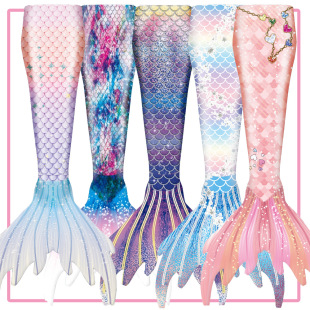 Children's Mermaid Swimsuit Girls Mermaid Swimsuit Mermaid Princess Outfit Mermaid Tail Performance Costume