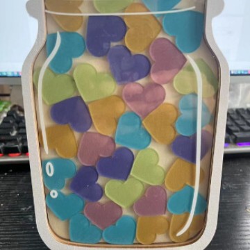 越境新品子供星奨励缶ポイント奨励学習自律奨励缶25個星木の置物|undefined