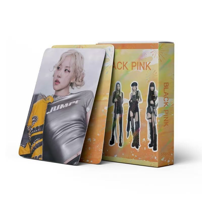 Cadena total, una gran cantidad de stock, 55 hojas de tinta BT SK IVE ATEEZ KPOP, estrellas coreanas alrededor de LOMO