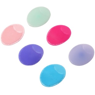 Factory Supply Silicone Cleansing Brush Beauty Tools Oval Face Cleansing Brush Manual Face Washing Brush Wholesale