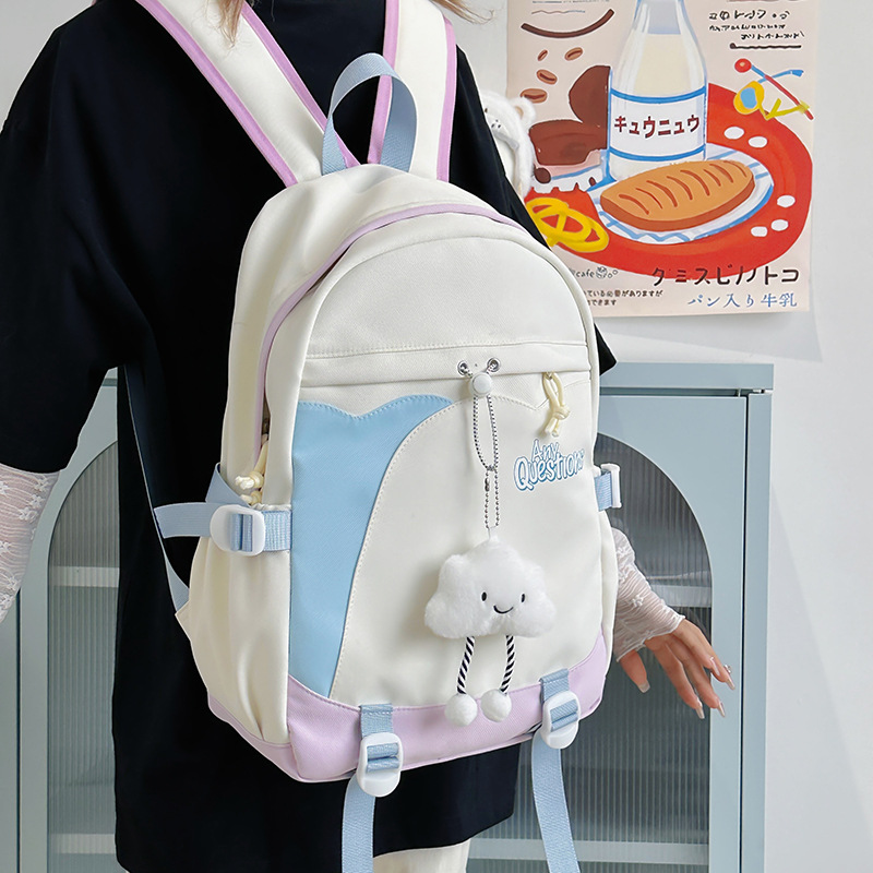 Mochilas escolares para niñas, estudiantes universitarios, estudiantes de primaria, nuevas niñas de secundaria, estudiantes de secundaria, mochilas de gran capacidad para estudiantes de secundaria