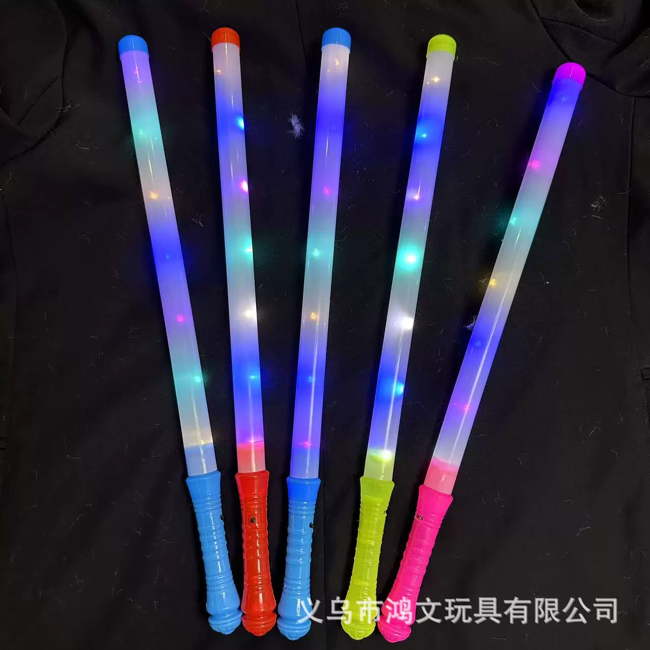 LED塑料荧光中棒48厘米发光棒演唱会酒吧聚会助威应援闪光道具