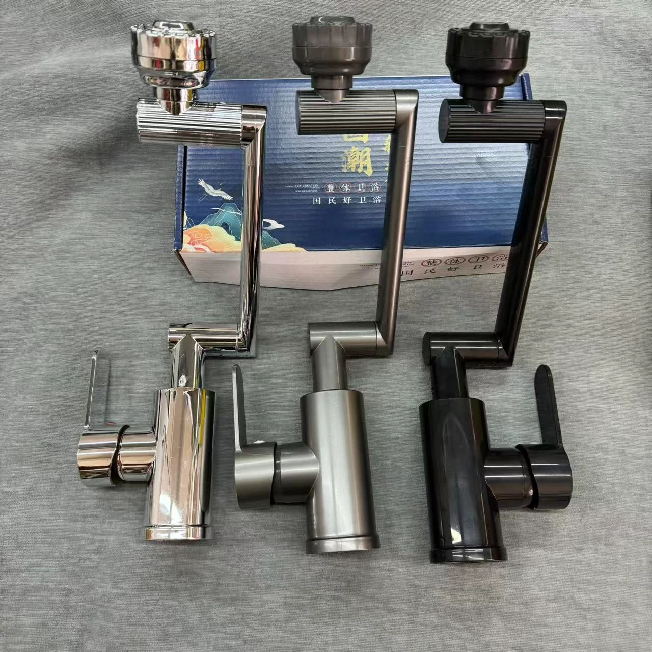 Немецкий коварный кот универсальный вращающийся кран для горячей и холодной воды двойного использования