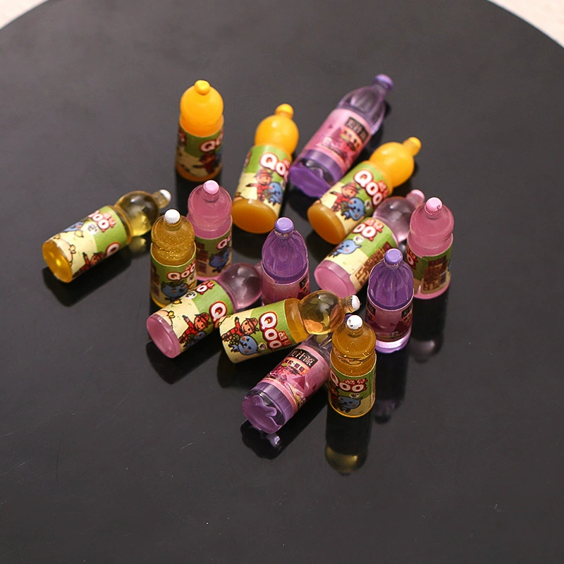 Small realistic food play, creative bottle, accessory, wholesale, handmade