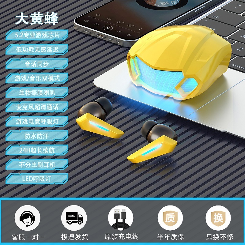 国境を越えた新型プライベートモデルm10twsミニ無線bluetoothイヤホン騒音低減入耳式電気競争ゲームイヤホン卸売り|undefined