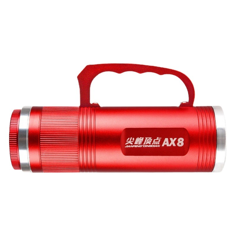 Fishing Light Peak Point Ax8 Fish Light High-Power Led Outdoor Fishing Light Four Light Sources Full Moon Light Night Fishing Light