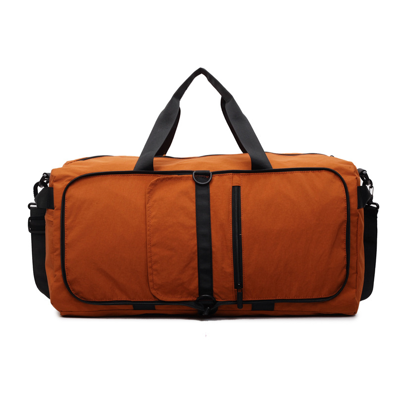 Bolsa de equipaje de viaje transfronteriza de gran capacidad plegable con almacenamiento de zapatos separación seca y húmeda bolsa de yoga bolsa deportiva ocio bolsa de fitness