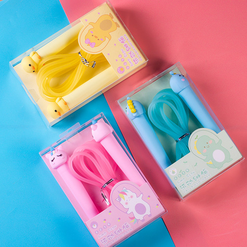 Student skipping rope 618 color children's skipping rope sporting goods sports rope fitness