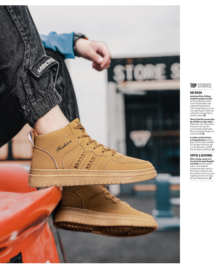 Herren Sportschuhe Wanderschuhe Sneakers Canvas Stoff Atmungsaktive Sneakers Schuhwerk_voghion.com