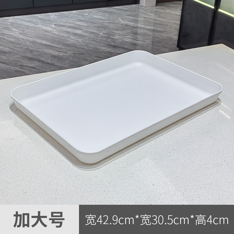 長方形のプラスチックはトレーのホテルの家庭用のお茶を深めます。|undefined