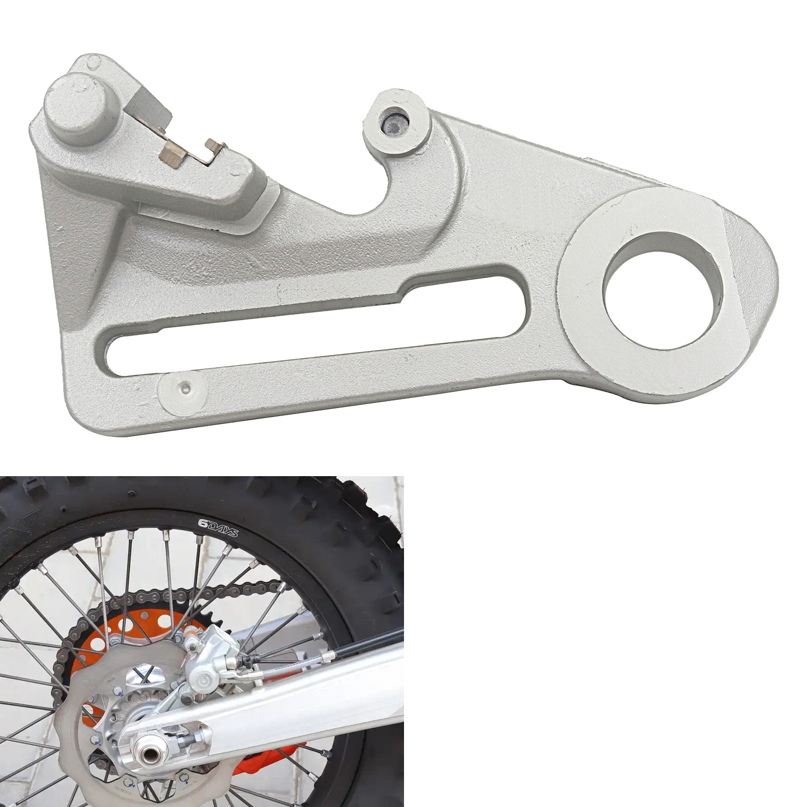 Off-Road Motorcycle Accessories Suitable for Ktm Husaberg Husqvarna Rear Brake Pump Caliper Bracket
