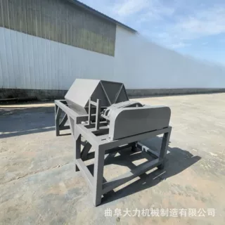 六棱自动铁件抛光机 鹅暖石打磨研磨机 台式金属粗加工抛光机大力