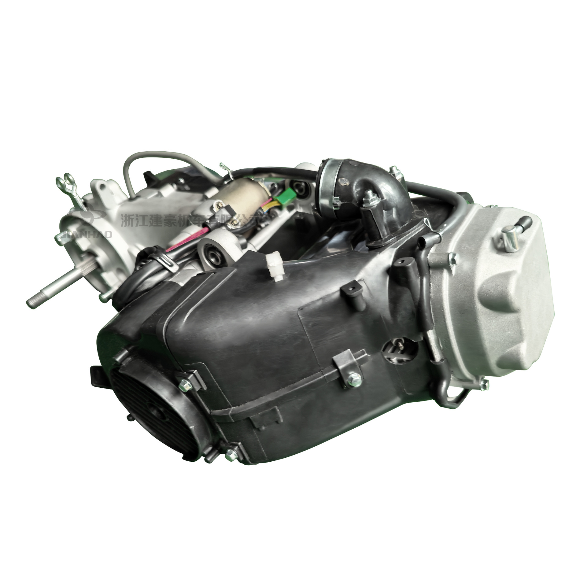 Двигатель в сборе для скутера GY6-163 Jianhao 200cc