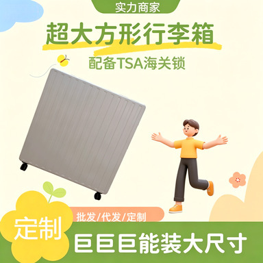 Extra-Large Size Custom Wholesale Drop-Shipping Travel Carry-On Suitcase from the Source Factory, Capable of Holding Large Capacity, Carry-On Trolley Suitcase