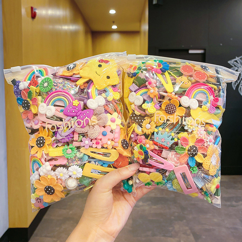 夏季儿童毛绒发卡侧边夹小香风头饰女童不伤发高级感可爱发夹|undefined