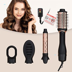 1200W 4 in 1 ホットエアブラシ ヘアドライヤー ボリューマイザー ワンステップクロスボーダー