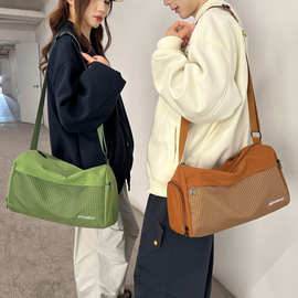 旅行包女外出短途旅游轻便手提高颜值大容量女士运动健身小行李袋