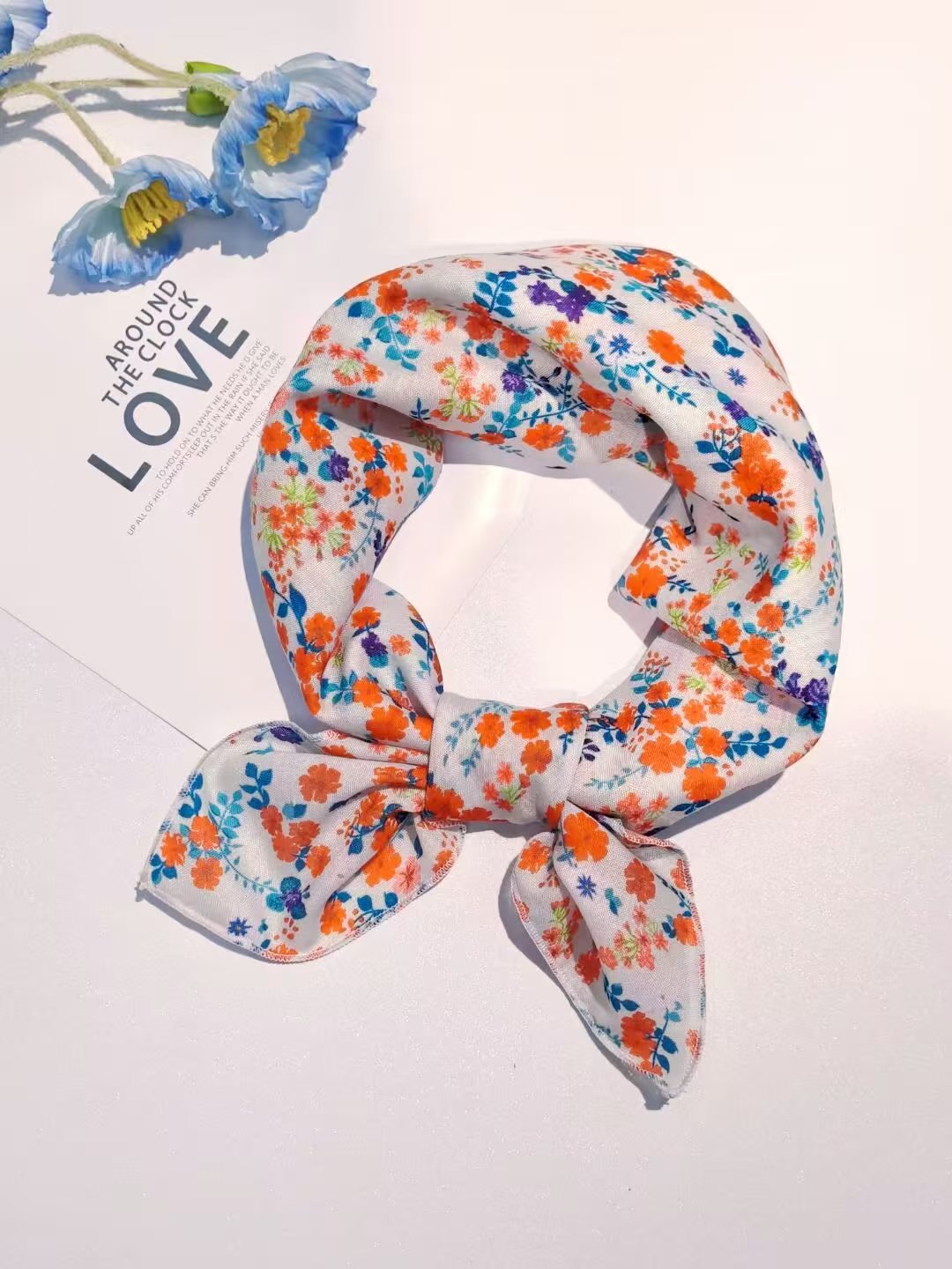 4 붉은 꽃 스케치