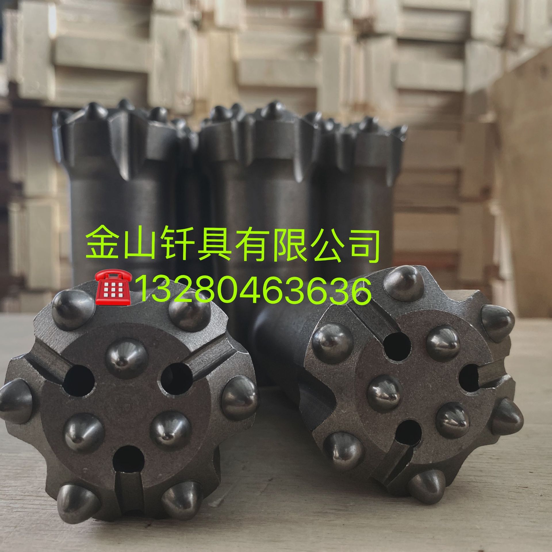 Broca 30 32 36 38 40 42 broca de diente esférica columna de soldadura Tooth Rock Drill mina accesorios broca