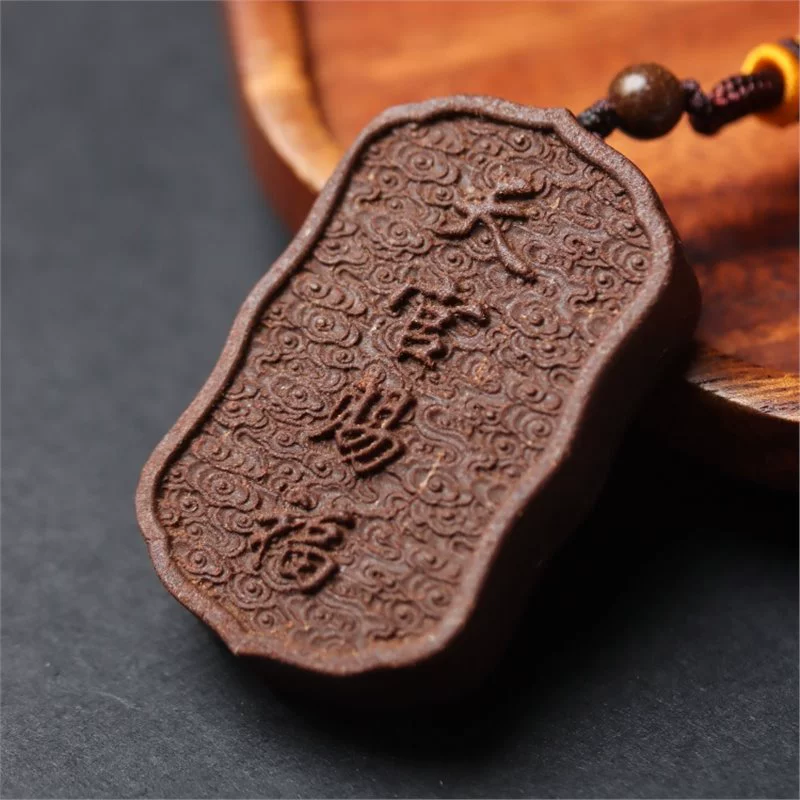 Кулон на шнурке Hexiang Tianguan Blessing — ручная работа, двенадцать трав, цветочно-фруктовый аромат