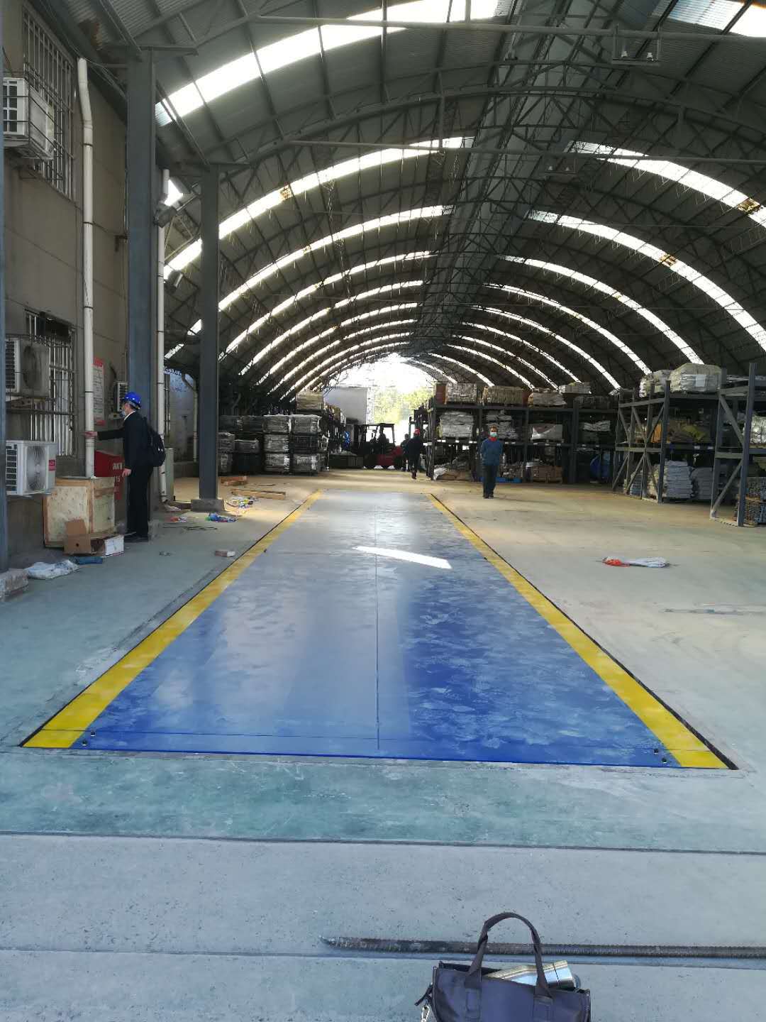 山西大同 工地 砂石厂3乘18米电子汽车衡