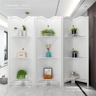Screen Partition Wall Chinese Style Simple Folding Screen Living Room Bedroom Shelter Simple Modern Folding Mobile Office Home