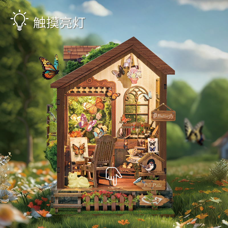 Libro emergente 3D Booknock de edición limitada de Navidad de Joincon, modelo hecho a mano.