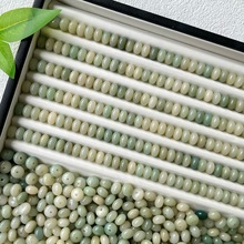天然奶绿菩提算盘珠散珠批发学生手工diy饰品配件文玩佛珠手串女