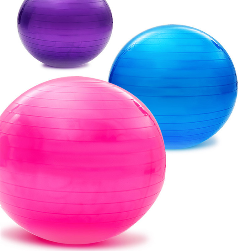 Pelota de pilates de PVC 85 cm, antiexplosión y engrosada, ideal para yoga, fitness, embarazadas y masajes, venta al por mayor