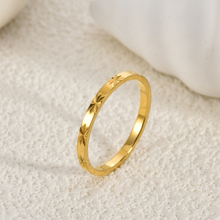 ��â�������y���|��ָŮ ins�͹ł������18K��ʳָ��羳�Ʒ