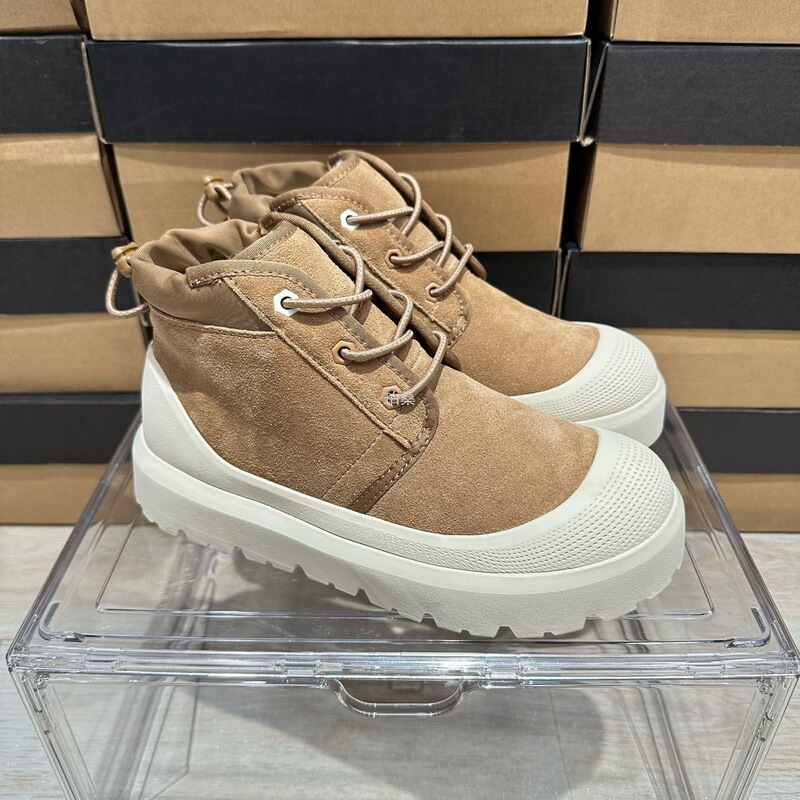 Sangpo's New High-Top Wool Tasman Snow Boots, Same Style as Wang Yibo, Versatile High-Top Couple's Model, Korean Version