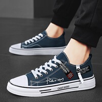 Classic Canvas Shoes Men's Shoes 2024 New Summer Breathable Board Shoes Men's Casual Fashion Shoes Student and Youth