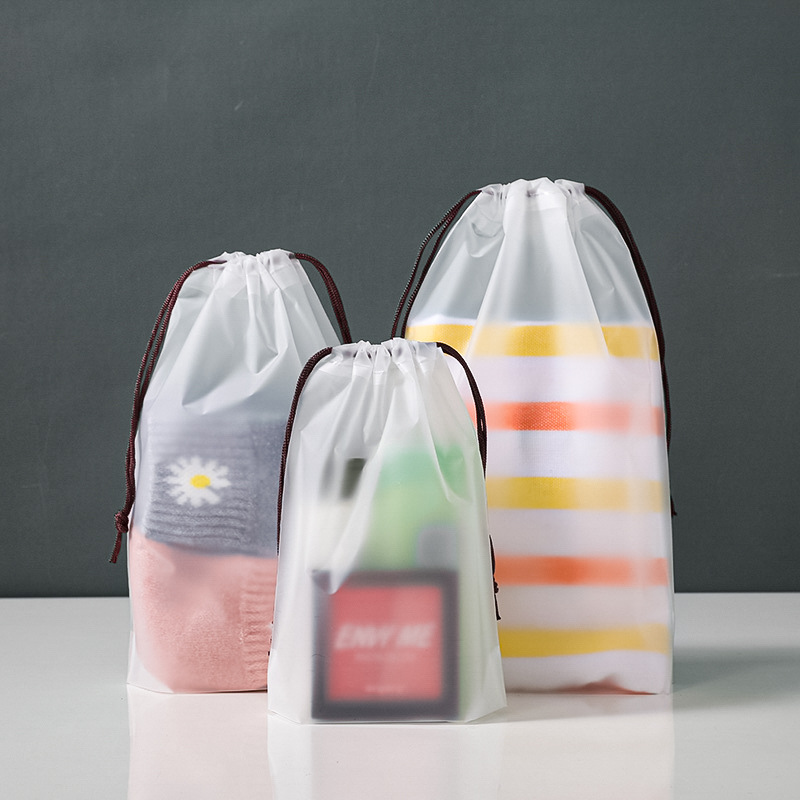 Unicornio helado bolsa de cordón toalla calcetines bolsa de embalaje de plástico PE engrosada bolsa de cordón ropa interior embalaje bolsa de cordón
