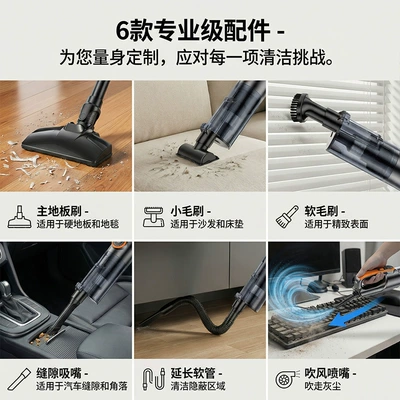 Powerful Suction, Portable Handheld Small | Tozsoranlar