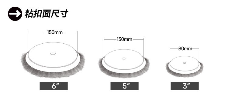 Beilang Car Polishing Wool Disc Three-In-One Purple Wool Paint Scratch Repair Polishing Disc Resistant Polishing Wool Wheel