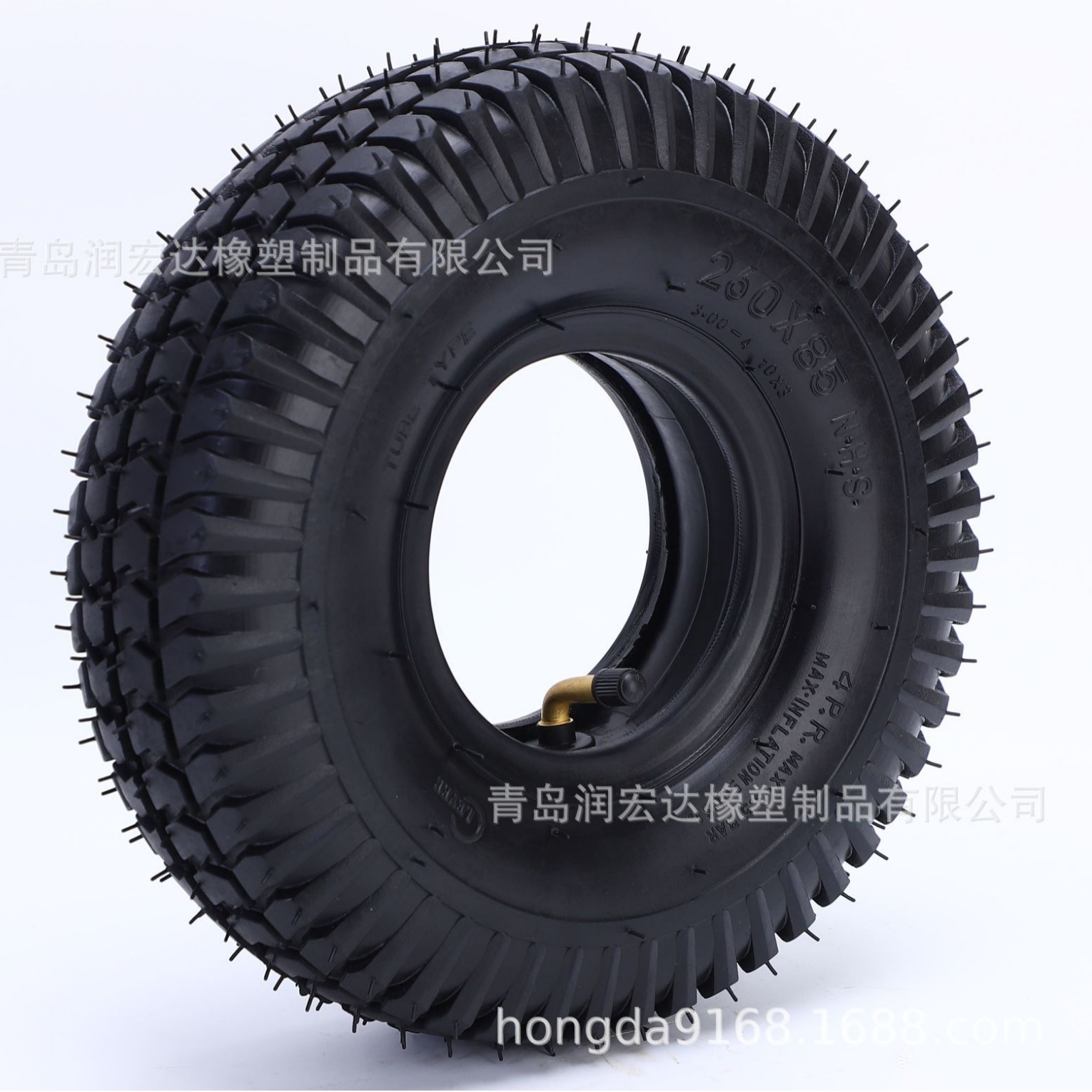 260×85  300-4 10寸老年代步车轮胎 电动滑板车轮胎 手推车轮胎