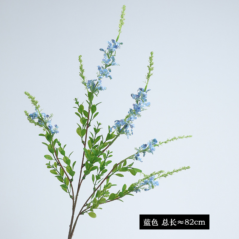 파란색