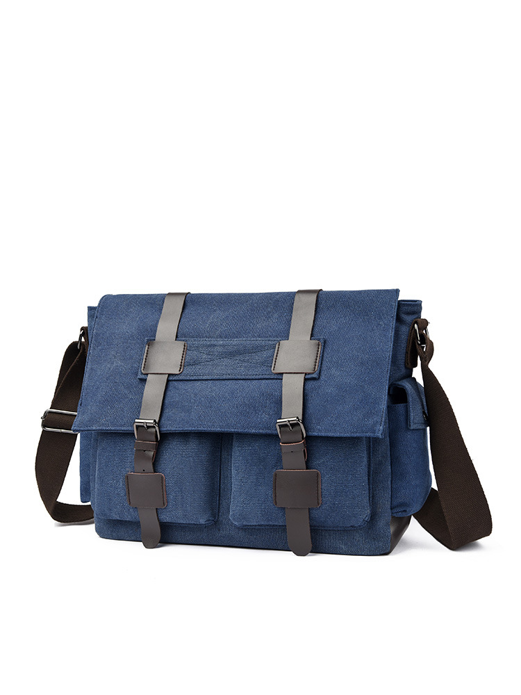 Navy blue, pocket style