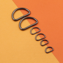 现货箱包配件 金属D扣铁扣D型环 宠物用品配件金属d环D型扣半圆扣