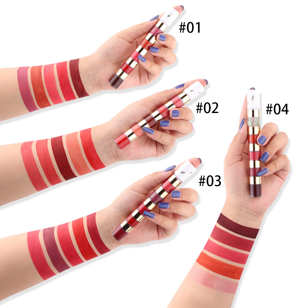 Check it out! Link Disclaimer - Exclusive for foreign trade :CmaaDu 20-color waterproof and long-lasting Lip gloss box set undefined