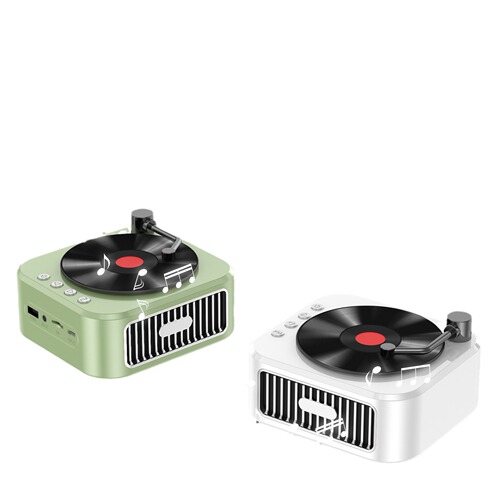 Wireless Bluetooth Speaker Gift for Girls Retro Mini Small Speaker Computer Desk Bluetooth Subwoofer Speaker