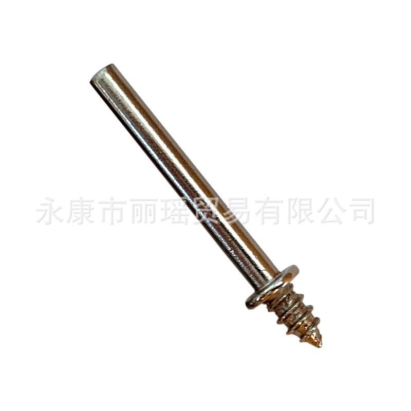 Electric Grinder Accessories Wool Disc Connecting Rod Grinding Head Fixing Rod Connecting Rod Handle Diameter 2.35Mm/3.15Mm Hand Grinder