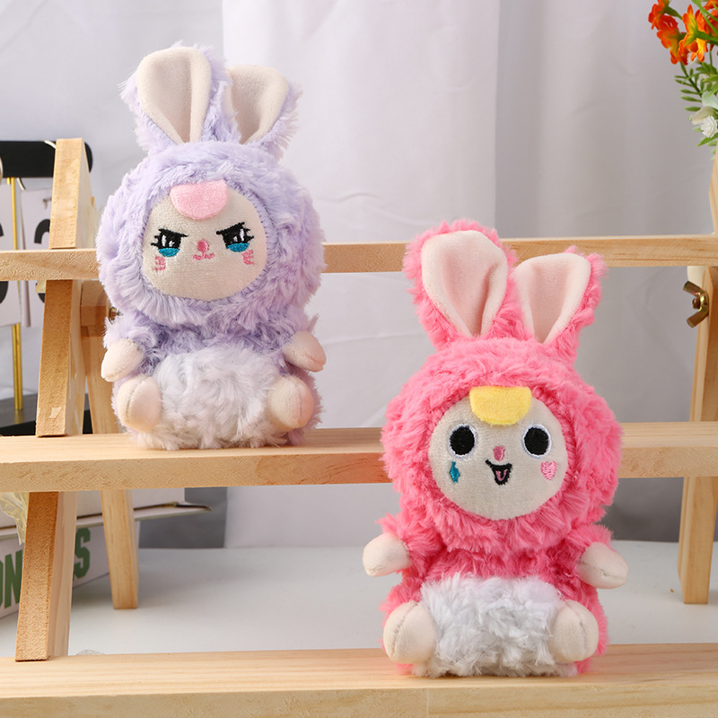 ネット有名人リリーラビットタウンシリーズぬいぐるみキーホルダー人形ガールハートバッグペンダント人形3歳人形|undefined