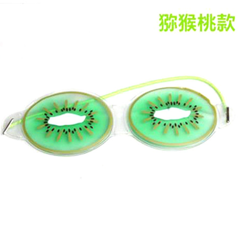 Summer gel fruit ice pack eye mask fresh student eye protection decompression watermelon lemon sleep ice eye mask