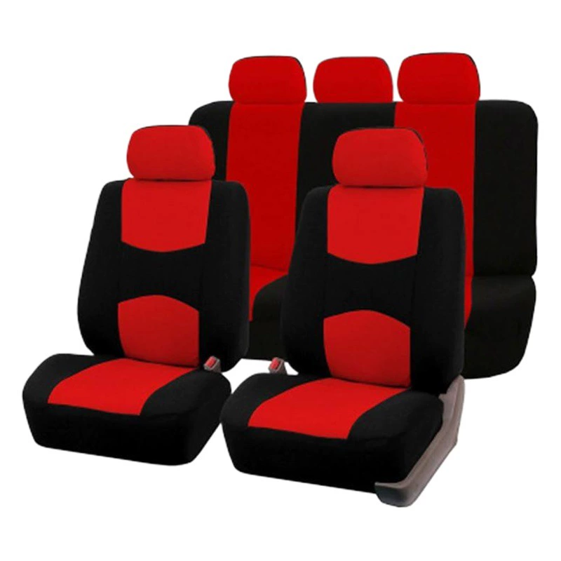 Чехлы на сиденья внешней торговли, автомобильные чехлы на сиденья, подушка из полиэфирной ткани, универсальные чехлы на сиденья, наволочки, набор из 4 предметов, набор из 9 предметов