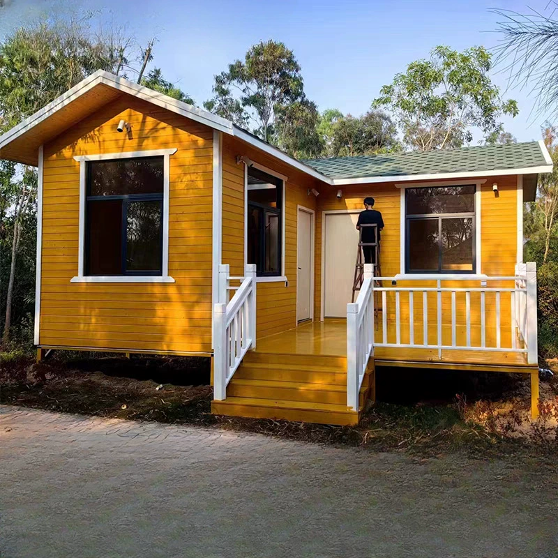 Антикоррозионно-деревянный шале на открытом воздухе загородный дом сад сборка жилых детей фотографии сторожевой павильон беседка дом